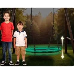 Huśtawka bocianie gniazdo Neo-Sport Swingo 120 cm