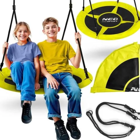 Huśtawka bocianie gniazdo Neo-Sport Swingo 100 cm