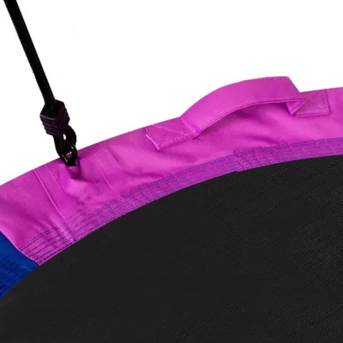 Huśtawka bocianie gniazdo Swingo XXL wielokolorowa 110 cm