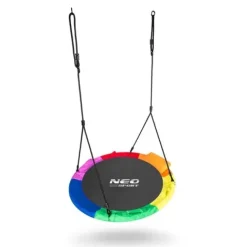 Huśtawka bocianie gniazdo Swingo XXL wielokolorowa 110 cm