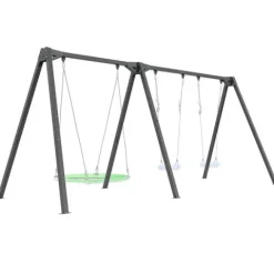 Huśtawka 3-stanowiskowa PREMIUM MO-014 Marbo Sport - 200 kg
