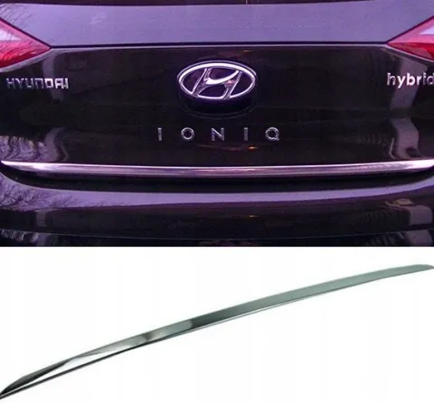 Hyundai IONIQ - Listwa CHROM na Klapę bagażnika