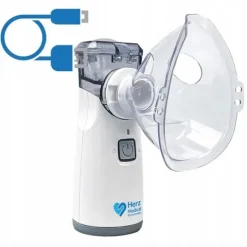INHALATOR NEBULIZATOR Dla Dzieci i DOROSŁYCH -PRZENOŚNY na Akumulator Cichy