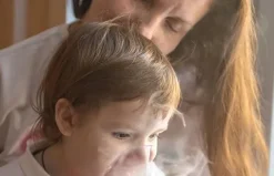 INHALATOR NEBULIZATOR Dla Dzieci i DOROSŁYCH -PRZENOŚNY na Akumulator Cichy