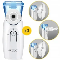INHALATOR NEBULIZATOR DLA DZIECI DOROSŁYCH SIATECZKOWY PRZENOŚNY CICHY LITE