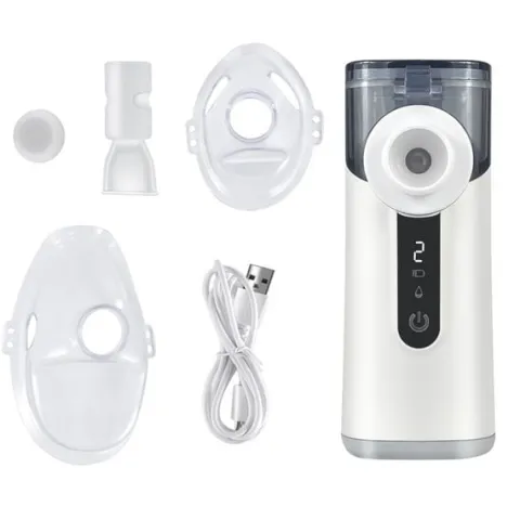 INHALATOR NEBULIZATOR DLA DZIECI DOROSŁYCH SIATECZKOWY PRZENOŚNY BEZPRZEWOD