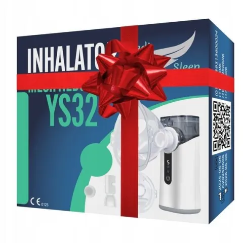 INHALATOR NEBULIZATOR DLA DZIECI DOROSŁYCH SIATECZKOWY PRZENOŚNY BEZPRZEWOD