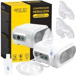 INHALATOR NEBULIZATOR KOMPRESOROWY DLA DOROSŁYCH PRZENOŚNY CICHY STD