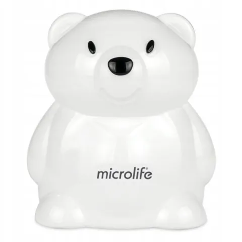 Inhalator NEBULIZATOR Microlife NEB 400 MIŚ CICHY DLA DZIECI NEB400 +SÓL