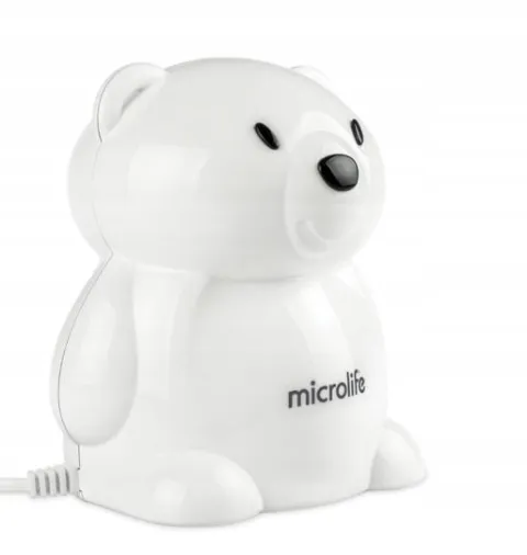 Inhalator NEBULIZATOR Microlife NEB 400 MIŚ CICHY DLA DZIECI NEB400 +SÓL