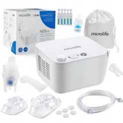 INHALATOR NEBULIZATOR MICROLIFE NEB 200 DLA DZIECI I DOROSŁYCH +GRATISY