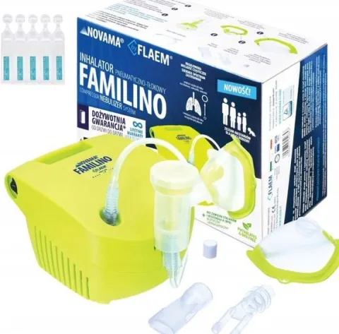 INHALATOR NEBULIZATOR NOVAMA FAMILINO PRACA CIĄGŁA