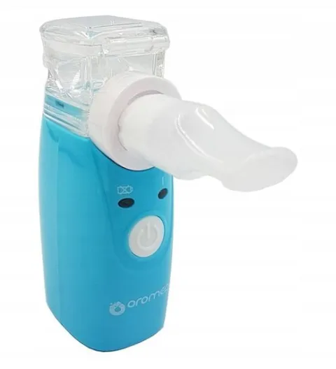 Inhalator nebulizator przenośny MESH Ultradźwiękowy dzieci + zasilacz Cichy