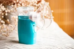 Inhalator nebulizator przenośny MESH Ultradźwiękowy dzieci + zasilacz Cichy