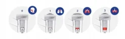 INHALATOR NEBULIZATOR RF7 DLA DZIECI FLAEM NEBULAIR+ 2MASKI CERTYFIKAT TUV