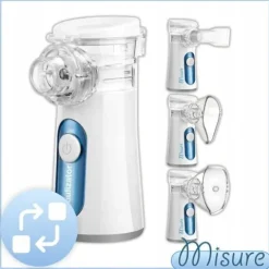 Inhalator Nebulizator Siateczkowy Przenośny Misure MI-MESH z Akumulatorem
