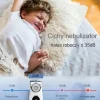 INHALATOR NEBULIZATOR SIATECZKOWY SUPER CICHY (35DB) DLA DZIECI I DOROSŁYCH