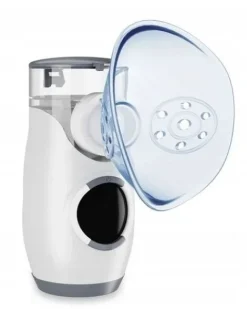 INHALATOR NEBULIZATOR SIATECZKOWY SUPER CICHY (35DB) DLA DZIECI I DOROSŁYCH