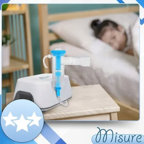 INHALATOR NEBULIZATOR TŁOKOWY DLA DZIECI I DOROSŁYCH 2 MASKI FILTRY GRATIS