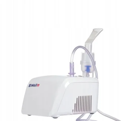 INHALATOR NEBULIZATOR TŁOKOWY KOMPRESOROWY B.WELL DLA DZIECI I DOROSŁYCH