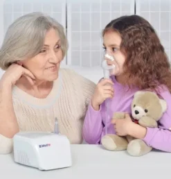 INHALATOR NEBULIZATOR TŁOKOWY KOMPRESOROWY B.WELL DLA DZIECI I DOROSŁYCH