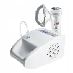 INHALATOR NEBULIZATOR TŁOKOWY DLA DZIECI DOROSŁYCH FLAEM 4NEB 4POZIOMY