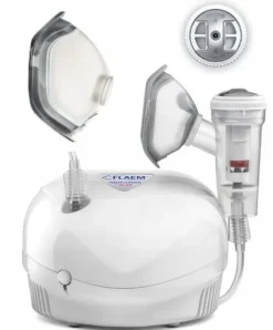 INHALATOR NEBULIZATOR TŁOKOWY DLA DZIECI DOROSŁYCH FLAEM ALPHANEB 4POZIOMY