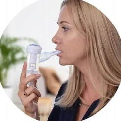 INHALATOR NEBULIZATOR TŁOKOWY DLA DZIECI DOROSŁYCH FLAEM ALPHANEB 4POZIOMY