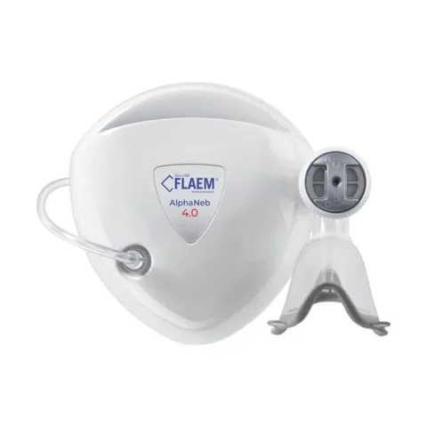 INHALATOR NEBULIZATOR TŁOKOWY DLA DZIECI DOROSŁYCH FLAEM ALPHANEB 4POZIOMY