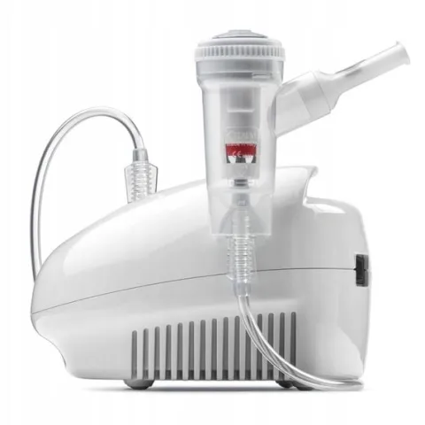 INHALATOR NEBULIZATOR TŁOKOWY DLA DZIECI DOROSŁYCH FLAEM ALPHANEB 4POZIOMY