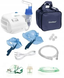 INHALATOR OMNIBUS CN116 NEBULIZATOR PRACA CIĄGŁA GRATIS ZESTAW DO INHALACJI