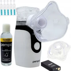 INHALATOR PRZENOŚNY SIATECZKOWY MEMBRANOWY MESH AKUMULATOR ZASILACZ