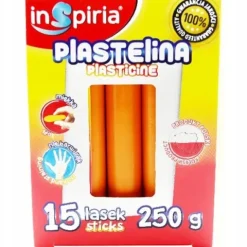 Inspiria plastelina duży zestaw przedszkolny 12 kolorów 3 kg