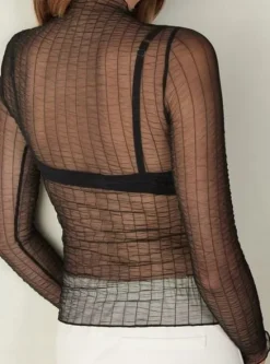 INTIMISSIMI bluzka z falbaniastego tiulu S/36