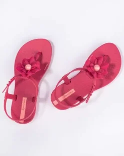 Ipanema CLASS FLORA dziecięce sandały 27018-AF383 PINK/DK PINK 35-36