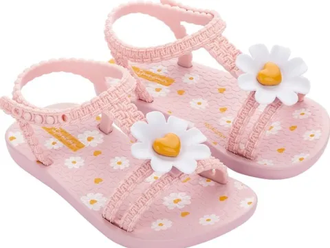 Ipanema DAISY BABY dziecięce sandały 83355-AH420 PINK/YELLOW 27-28