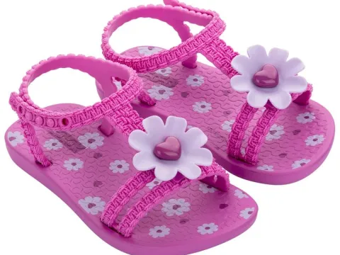 Ipanema DAISY BABY dziecięce sandały 83355-AH420 PINK/YELLOW 25-26