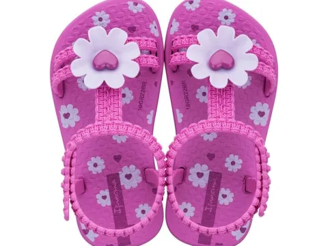 Ipanema DAISY BABY dziecięce sandały 83355-AH420 PINK/YELLOW 25-26