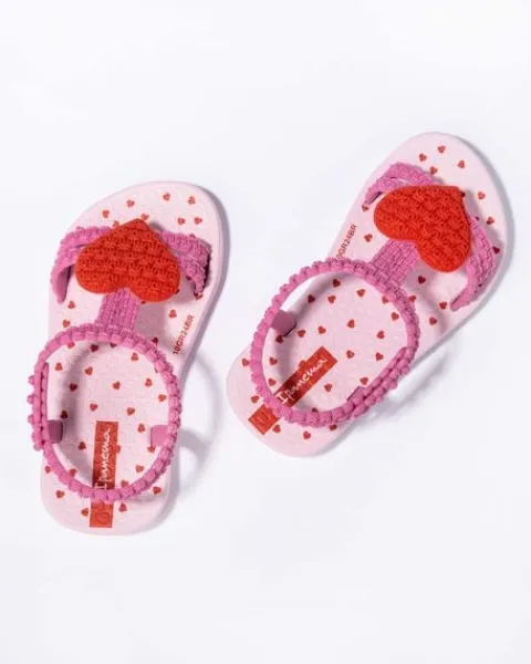 Ipanema dziecięce sandały MY FIRST BAB 81997-BC815 PINK/PINK/RED 27-28