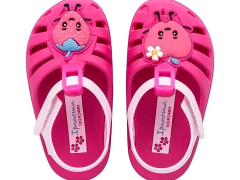 Ipanema dziecięce sandały SUMMER XIV B 83615-BC948 DARK PINK/LIGHT PINK 25-26
