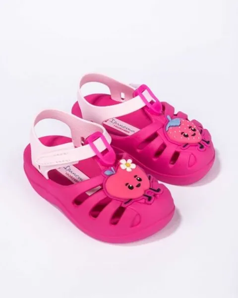 Ipanema dziecięce sandały SUMMER XIV B 83615-BC948 DARK PINK/LIGHT PINK 25-26