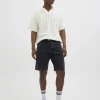 Jack&Jones koszulka męska JORPAROS KNIT ESTER SS CROCHET POLO 12272562 SEA SALT M