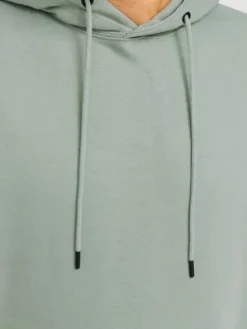 Jack&Jones męska bluza z kapturem JJESTAR BASIC SWEAT HOOD NOOS 12208157 ICEBERG GREEN S