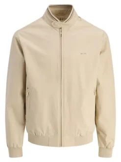 Jack&Jones męska kurtka JPRBLUBRAD BOMBER JACKET SN 12273393 WHITE PEPPER L