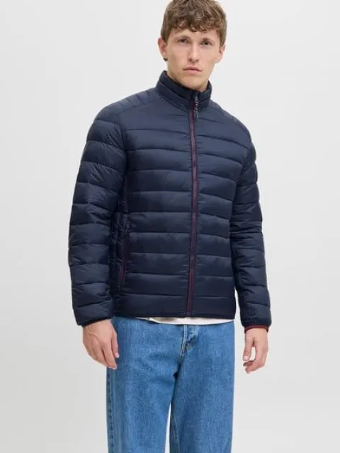 Jack&Jones męska kurtka puchowa JJEBRADLEY LIGHT PUFFER COLLAR NOOS 12280971 SKY CAPTIN L