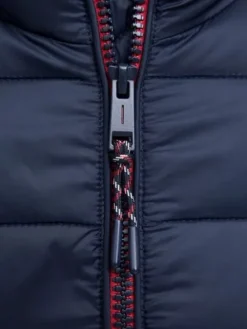 Jack&Jones męska kurtka puchowa JJEBRADLEY LIGHT PUFFER COLLAR NOOS 12280971 SKY CAPTIN L