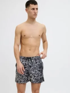 Jack&Jones szorty kąpielowe JPSTMAUI JJSWIM AGP RESORT AKM 12277731 TAP SHOE S