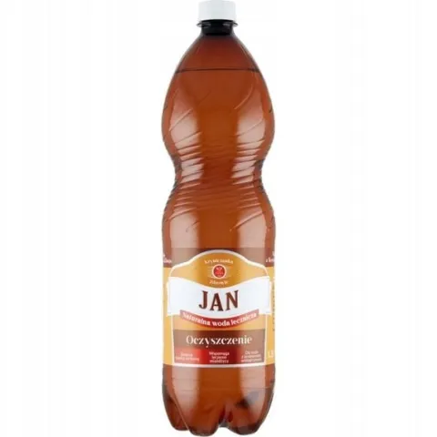 Jan Naturalna woda lecznicza oczyszczenie 6 x 1,5l