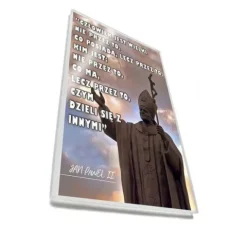 Jan Paweł II człowiek - magnes szklany