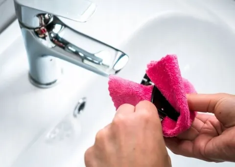Japoński płyn do codziennego czyszczenia soczewek w okularach SOFT99 spray